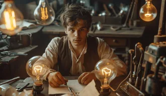 Thomas Edison : l'inventeur de l'ampoule électrique n'était pas le véritable créateur