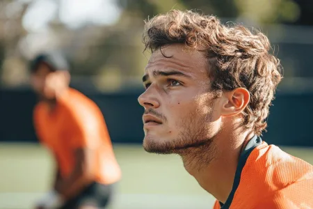 Deux joueurs de tennis : Viktor Troicky allergique à l'herbe, révélations sur sa carrière