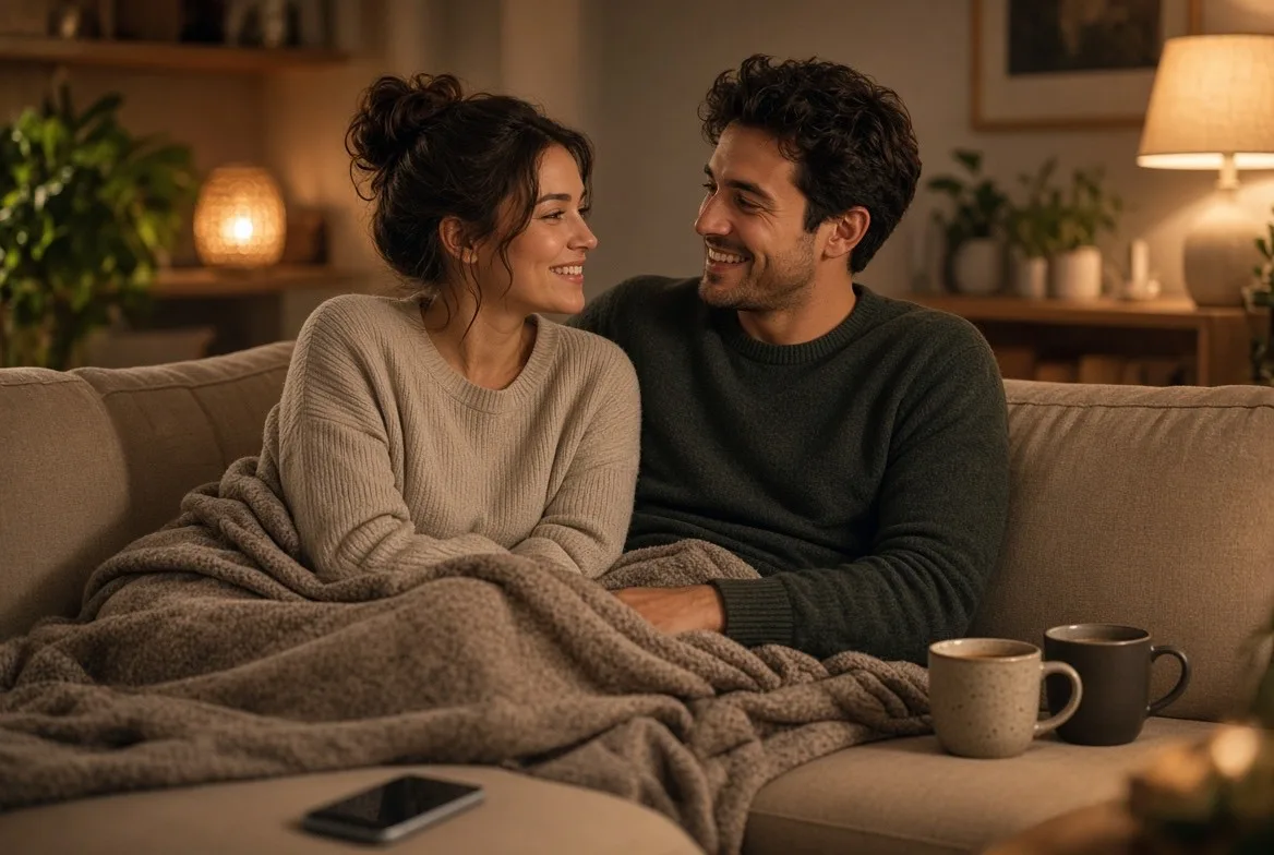 couple cocooning 1